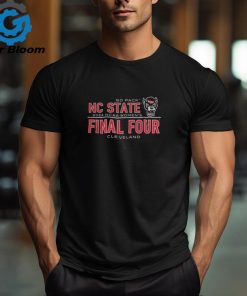 Official NC State Wolfpack 2024 Women's Basketball Final Four Cleveland Black T Shirts