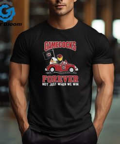 Official Peanuts Snoopy And Woodstock South Carolina Gamecocks National Championship On Car Forever Not Just When We Win Shirt