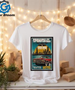 Official Spanish Love Songs April 15 2024 Sydney Sprague Worry Club Metro Poster Shirt