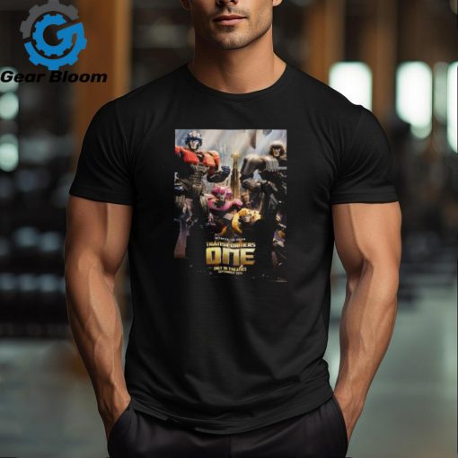 Official Transformers One Witness The Origin Only In Theatres September 2024 Shirt