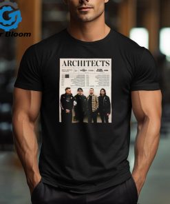 Official architects North America Tour 2024 Poster Shirt