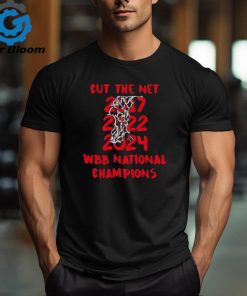 Official cut the Net 2024 Womens National Champions Gamecocks Shirt