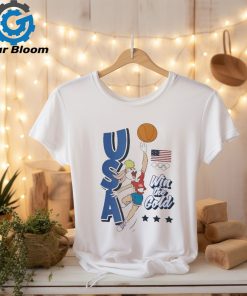 Official lola Bunny Team USA Looney Tunes Girls Youth Basketball T Shirt