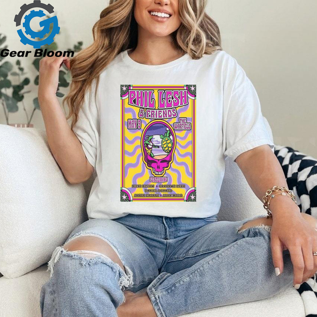 Official phil Lesh San Francisco CA May 9 2024 Poster Shirt Official phil Lesh San Francisco CA May 9 2024 Poster Shirt
