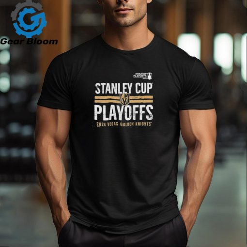 Official vegas Golden Knights 2024 Stanley Cup Playoffs Crossbar Shirt