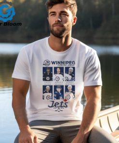 Official winnipeg Jets Hockey Team Est 1972 Starting Lineup T Shirt