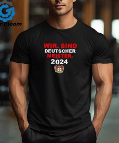 Official wir Sind Deutscher Master 2024 Leverkusen Champions Shirt