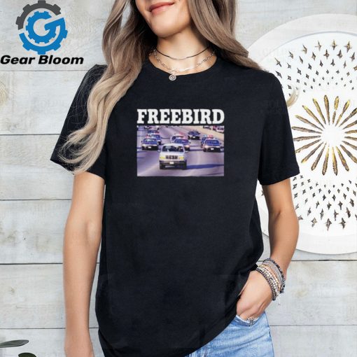 Original Freebird White Bronco Shirt