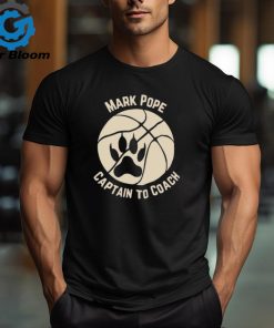 Original Mark Pope Captain To Coach Basketball Kentucky T Shirt