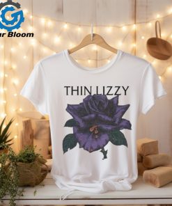 Original Thin Lizzy Black Rose Flourish Shirt