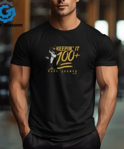 Paul Skenes Keepin' It 100+ Pittsburgh Tee Shirt