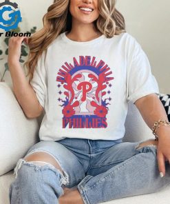 Philadelphia Phillies New Era White Ringer T Shirt