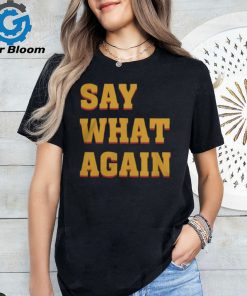 Quentin Tarantino Universe Say What Again T Shirt