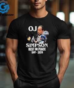 Rip Oj Simpson 1947 2024 T Shirt