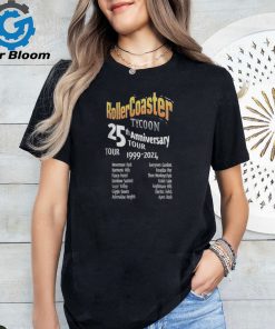 Rollercoaster Tycoon Rct 25Th Anniversary Tour T Shirt