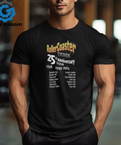 Rollercoaster Tycoon Rct 25Th Anniversary Tour T Shirt