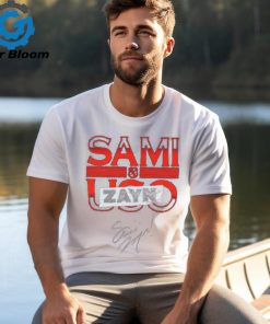 Sami Zayn WWE Autographed Honorary Uce Shirt