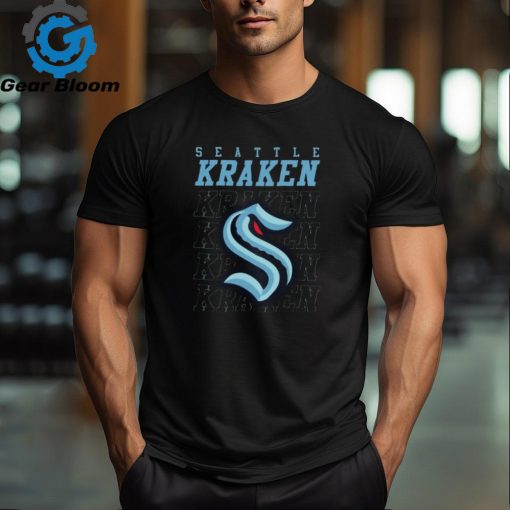 Seattle Kraken Primary Down The Line Tee Shirt