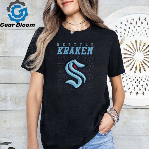 Seattle Kraken Primary Down The Line Tee Shirt