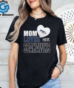 Seattle Seahawks Mom Loves Mothers Day T shirt