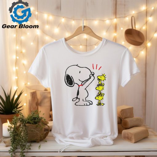 Snoopy and Woodstock Peanuts cartoon shirt