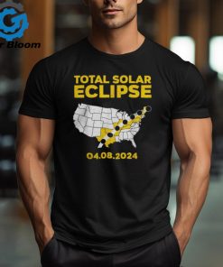 Solar Eclipse 2024 Design For Men Women 2024 Solar Eclipse Shirt
