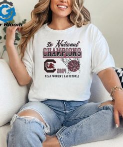 South Carolina Gamecocks 2024 NCAA Women’s Basketball National Champions Tee Shirt