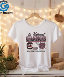 South Carolina Gamecocks 2024 NCAA Women’s Basketball National Champions Tee Shirt