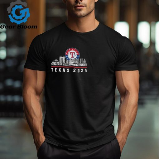 Texas Rangers Roster 2024 T Shirt