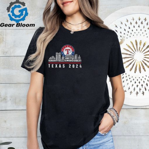 Texas Rangers Roster 2024 T Shirt