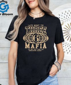 Three 6 Mafia Merch L2S Late Night Tip Shirt