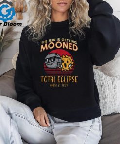 Total Eclipse Sun Getting Mooned April 8 2024 Men Women Kids T Shirt