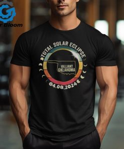 Total Solar Eclipse April 8, 2024 Valliant Oklahoma Shirt