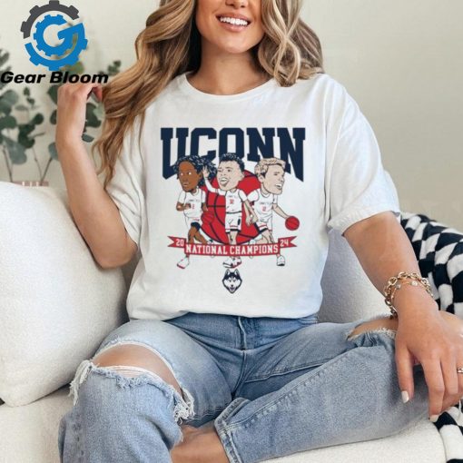 Uconn Men’s Basketball 2024 National Champions 3 4 Sleeve Raglan shirt