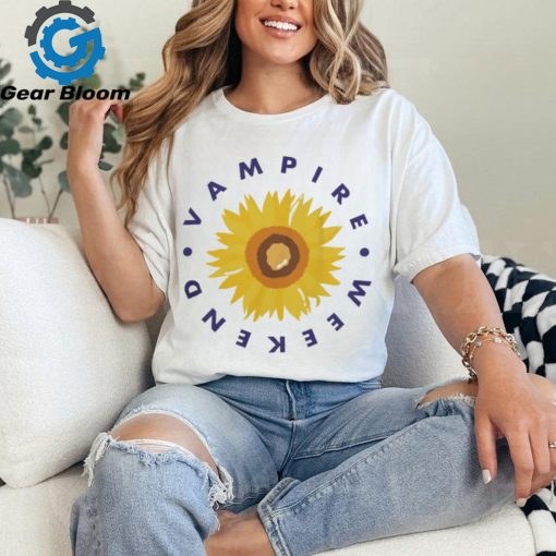 Vampire Weekend Merch Sunflowers T shirt