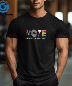 Vote Like Ruth Sent You 3 4 Sleeve Raglan shirt