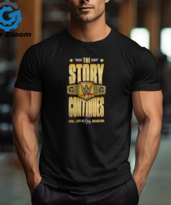 WWE Shop Cody Rhodes WrestleMania 40 Champion The Story Continues T Shirt