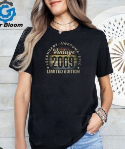 15 Year Old Vintage 2009 Limited Edition 15Th Birthday T Shirt