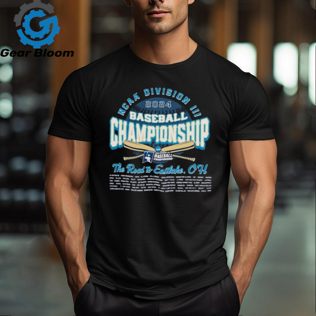 2024 ncaa division iii baseball regionals championship shirt gearbloom