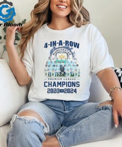 4 In A Row Manchester City Premier League Champions 2023 2024 shirt