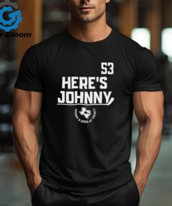 53 Here's Johnny Johnny B Good At Hockey T Shirt
