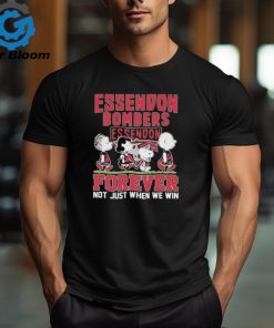 AFL Essendon Bombers Forever Not Just When We Win T Shirt