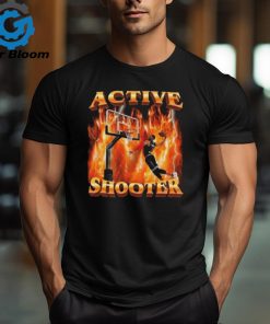 Active shooter basketball shirt