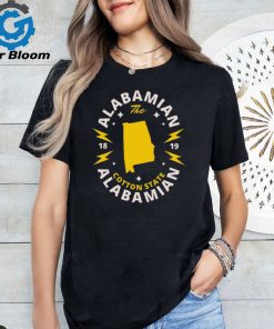 Alabamian   Alabama State Map And Badge shirt