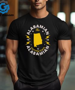 Alabamian   Alabama State Map And Badge shirt