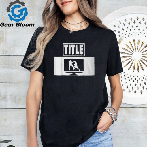 Amazing Title Boxing T Shirt