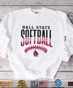 Ball State Cardinals University Softball 2024 Logo T shirt