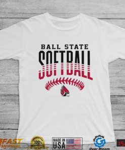 Ball State Cardinals University Softball 2024 Logo T shirt