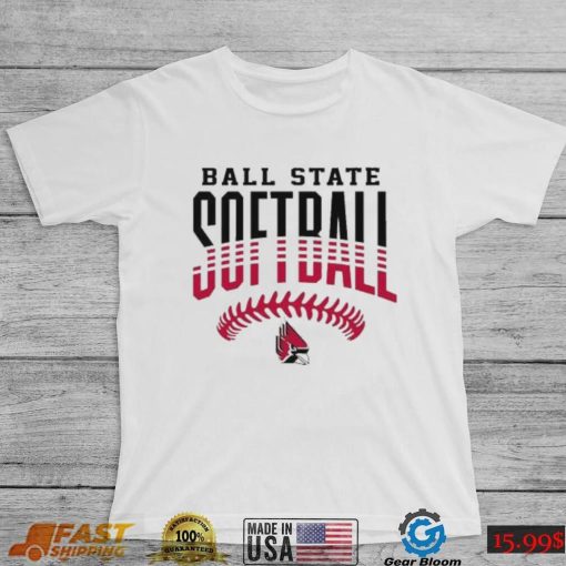 Ball State Cardinals University Softball 2024 Logo T shirt