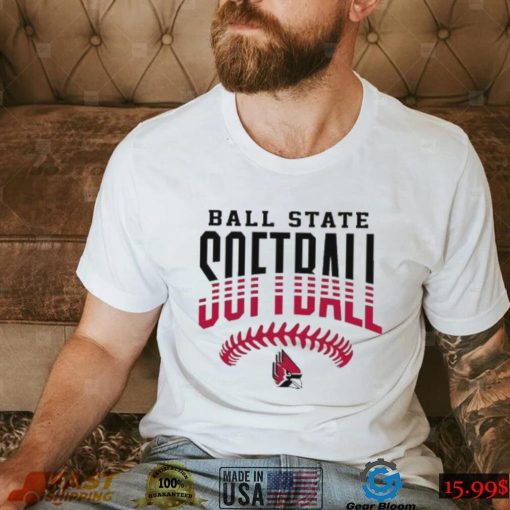 Ball State Cardinals University Softball 2024 Logo T shirt